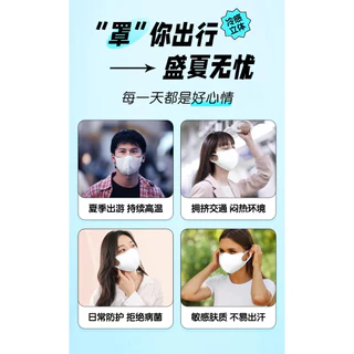 พร้อมส่ง ISDG SPUN MASK3D30ชิ้น กล่องฟ้า
