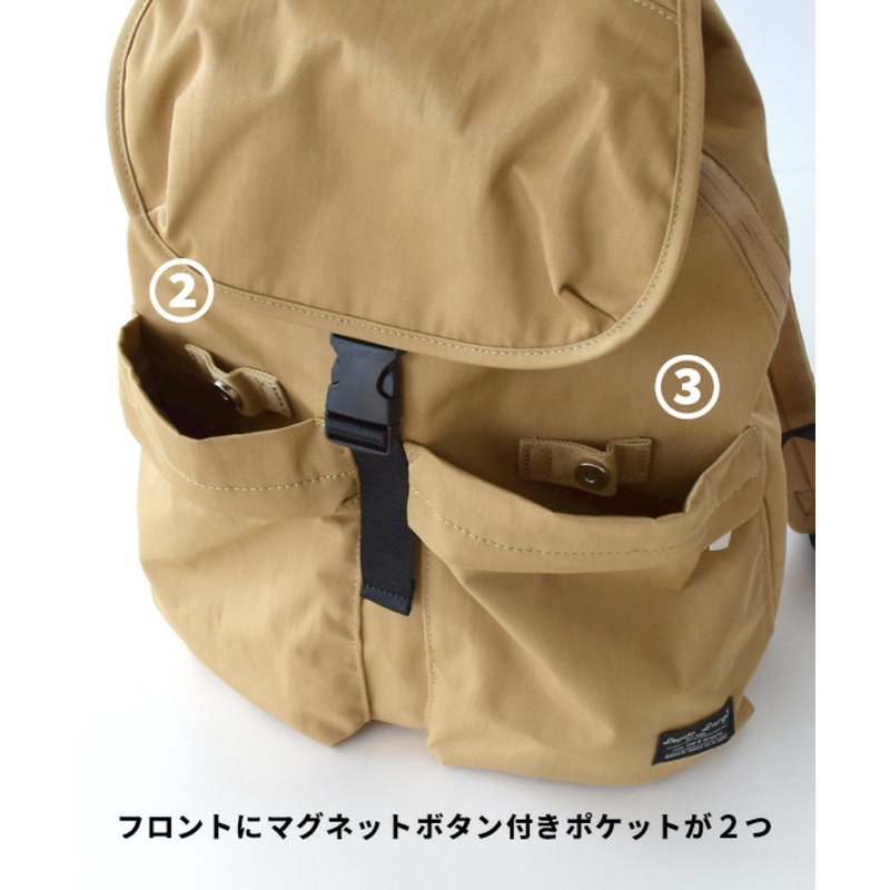#LH-F1761 : LegatoLargo 10 Pockets PC Backpack กันละอองน้ำ