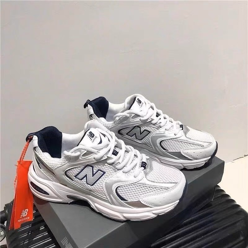 รองเท้า+กล่อง size 37-44 พร้อมส่ง ส่งไว รองเท้าผ้าใบ N น้องนิวมาใหม่ 530 งานตามหา งานดีที่สุด สวยเป๊ะ แนะนำเลยจ้า