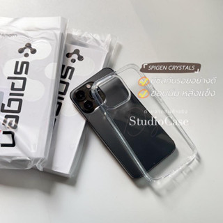 SPAIGEN CRYSTAL Case เคสใสสำหรับรุ่น 11 11promax 12/12pro 12promax 13pro 13promax 14/13 14pro 14promax