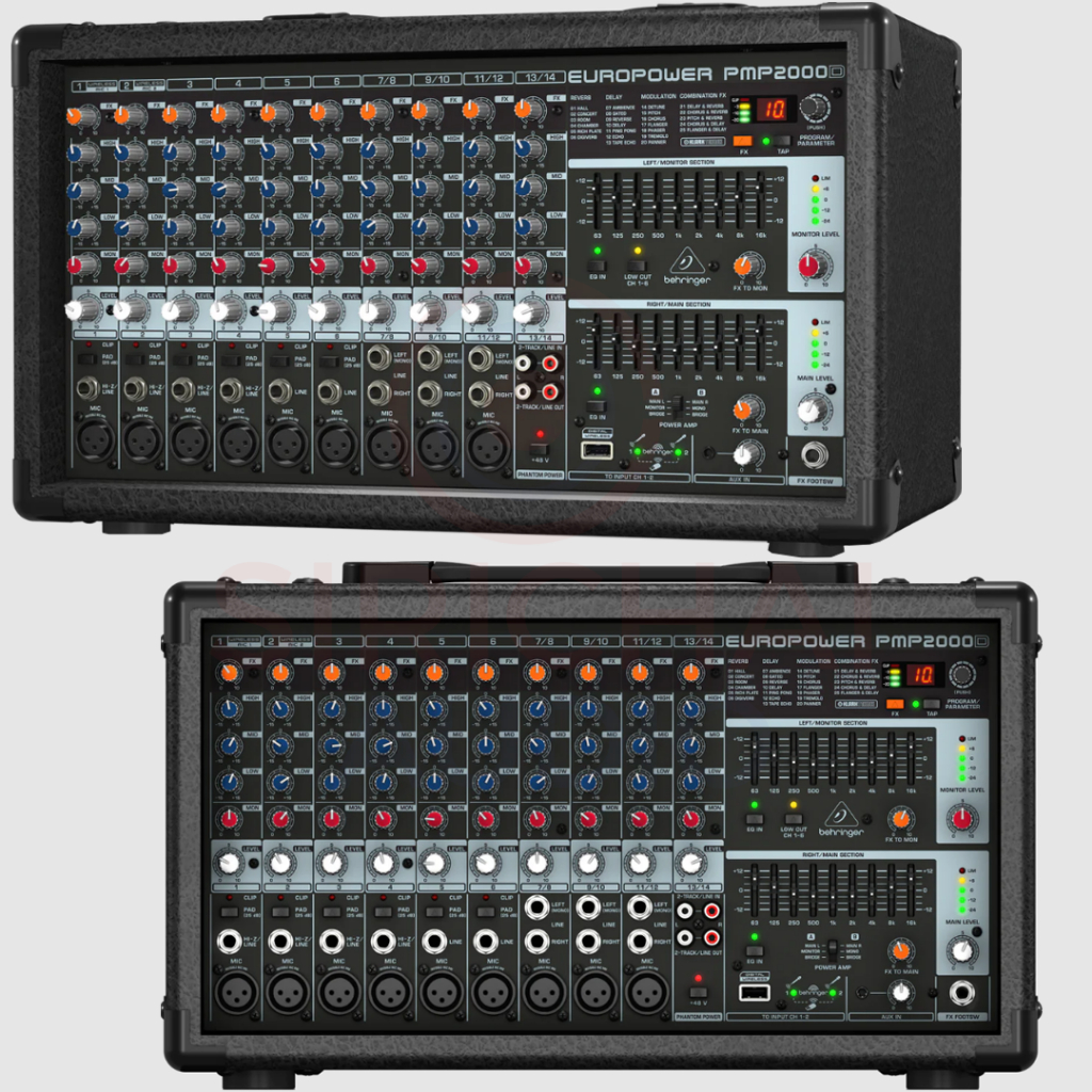 เพาเวอร์มิกเซอร์ BEHRINGER รุ่น PMP2000D EUROPOWER