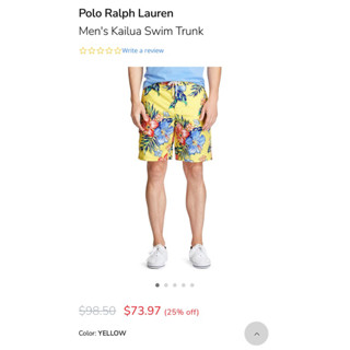 Polo Ralph Lauren Kailua Swim Trunks Men กางเกงเดินเล่นชายหาด กีฬาทางน้ำ ผู้ชาย โปโล ราล์ฟ ลอเรน