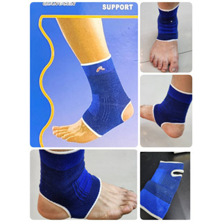 Ankle SUPPORT ที่รัดพยุงข้อเท้า ป้องกันข้อเท้าพลิก กระชับข้อเท้า จำนวน 2 ชิ้น/กล่อง NO.6618