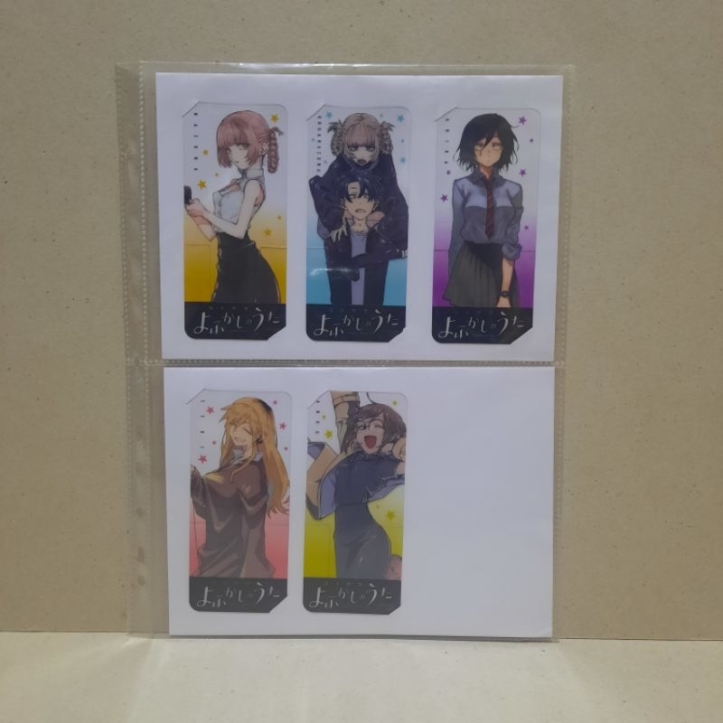 [Clear Standy Bookmark Animate Set 5]เพลงรักมนุษย์ค้างคาว/Yofukashi no Uta