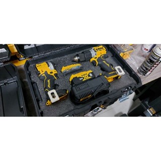 DeWALT โฟมกล่องมือTstak รุ่น DCD805+DCF850