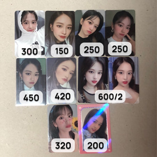 การ์ดยูจิน yujin IZ*ONE IVE พร้อมส่ง ของแท้ทุกใบ