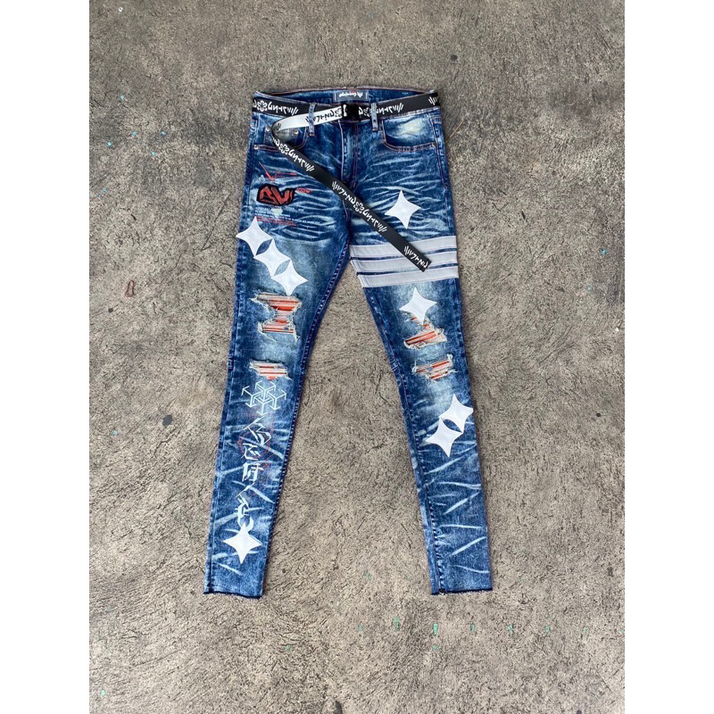 Denim maker พร้อมเข็มขัด