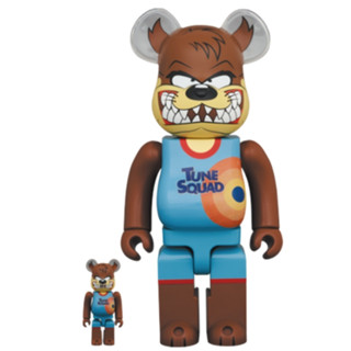 (ของแท้) Bearbrick Tasmanian Devil Space Jam 400%+100% แบร์บริค Be@rbrick by Medicom Toy ของใหม่ มือ 1