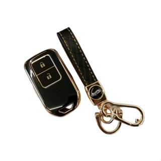 เคสกุญแจ HONDA SmartKey 2 ปุ่ม พร้อมพวงกุญแจสวยงาม *** ส่งจากไทย ***