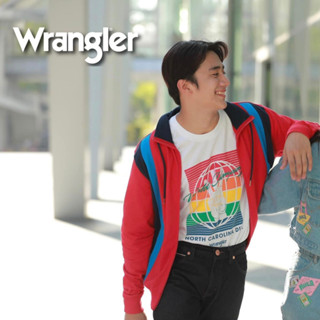 Wrangler เสื้อยืดคอกลมชายแรงเลอร์ ของแท้ 1000% ราคาดี คุณภาพเยี่ยมครับผม