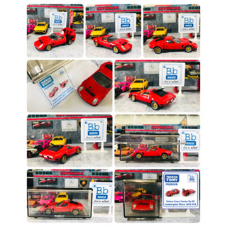 SET BOX MODEL TOMICA PREMUIM : LAMBORGHINI  MUIRA JOTA SVR + ACRYLIC COLLECTIN BOX