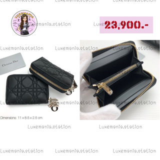 👜: New!! Dior Zippy/ Coin Card Holder ‼️ก่อนกดสั่งรบกวนทักมาเช็คสต๊อคก่อนนะคะ‼️