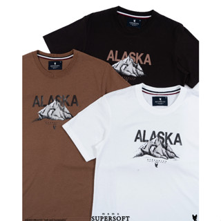 Memo By AEIOU เสื้อยืด Supersoft Premium สกรีน รุ่น ALASKA  สินค้าลิขสิทธิ์แท้