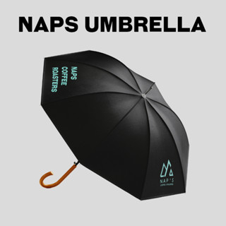 NAPSCOFFEE ร่มกันแดด ป้องกันUv ขนาดพกพาได้ สีดํา