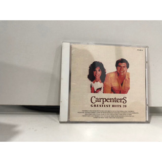 1 CD MUSIC  ซีดีเพลงสากล    CARPENTERS GREATEST HITS 20  (G4J89)