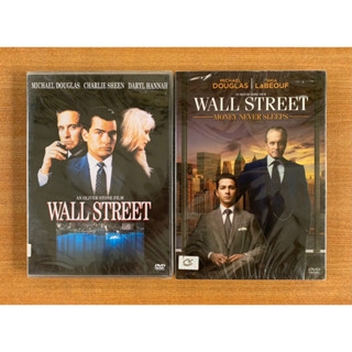 (ขายรวม) DVD : Wall Street ภาค 1 + 2 วอลสตรีท หุ้นมหาโหด [มือ 1] Oliver Stone / Michael Douglas ดีวีดี หนัง