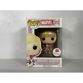 Funko Pop Unmasked Gwenpool Marvel Exclusive 213 Damage Box