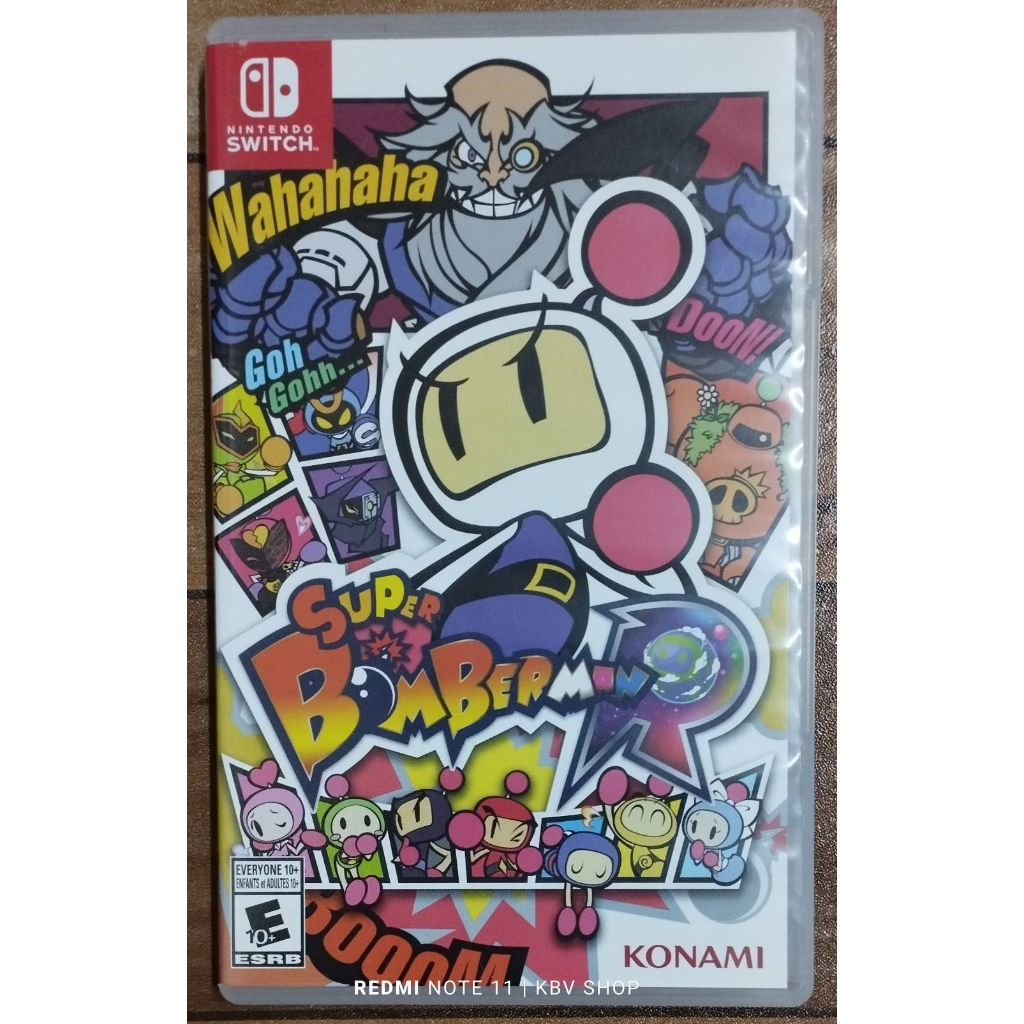 (ทักแชทรับโค๊ด)(มือ 2 พร้อมส่ง)Nintendo Switch : Super Bomberman R มือสอง มีภาษาอังกฤษ