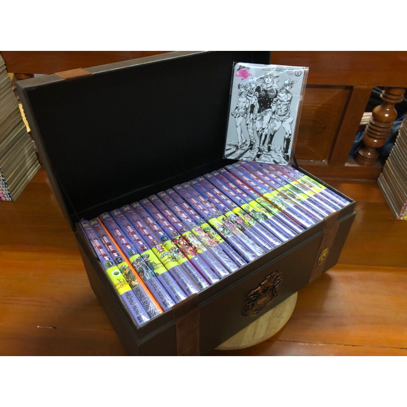 jojo steel ball run box set 1-24