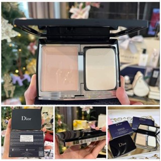 แท้ 💯% DIOR แป้งผสมรองพื้น Dior Forever Natural Velvet Compact Foundation - Long Wear - No Transfer