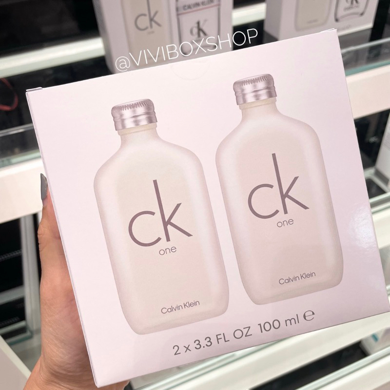Calvin Klein CK One 100 ML Eau De Toilette ป้ายคิงแท้ ผลิตปี2023จาก Kingpower [VIVIBOXSHOP]