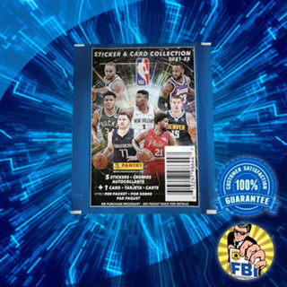 Panini NBA 2021-2022 5 Stickers + 1 Card Hybrid Packet Boardgame [ของแท้พร้อมส่ง]