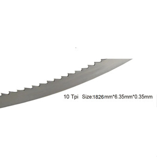 Bandsaw Blade Tasp 2 ชิ้น ใบมีดเลื่อย 1826x6.35x0.35 มิลลิเมตร 10 TPI ใบเลื่อยสายพาน ใบมีด งานไม้เครื่องมือสำหรับตัดไม้