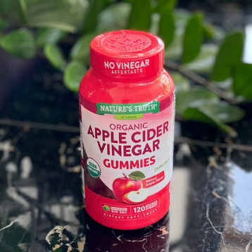 EXP 04/2024 แอปเปิ้ลไซเดอร์ กัมมี่/เยลลี่ Apple Cider Vinegar Gummies Nature's Truth 120 เม็ด