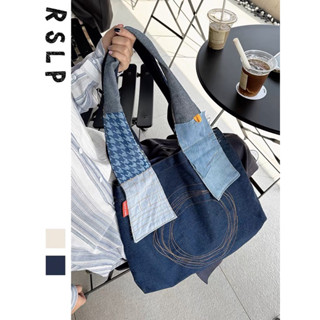 RSLP Denim Canvas Tote Bag