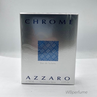 น้ำหอม Azzaro Chrome edt men 100ml กล่องซีล