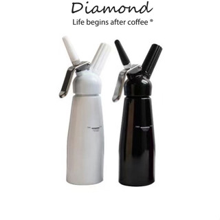 ❤ Diamond Coffee เครื่องตีวิปปิ้งครีม กระบอกวิปครีม ขวดวิปครีม กระบอกวิปปิ้งครีม 500ml MOEF