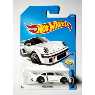 hot wheels  PORSCHE 934.5 สีขาว