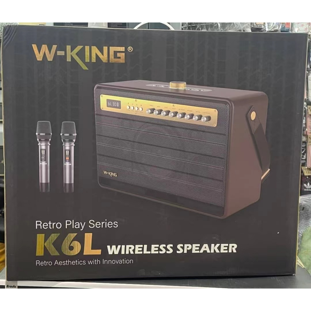 ลำโพงบลูทูธ W-KING K6L 120W Bluetooth Speaker เบสกระหึ่ม เหมาะกับสายดนตรี ของแท้100% WKING
