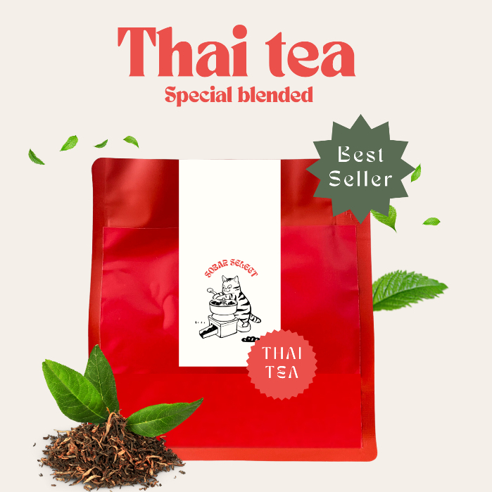 ชาไทย สูตรพิเศษเข้มข้น สำหรับคาเฟ่ - Thaitea by SOBAR SELECT