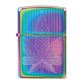 Zippo ไฟแช็กรุ่น 49632  Cannabis Design ของแท้ รับประกันตลอดชีวิต นำเข้าและจำหน่ายโดยตัวแทนจำหน่าย