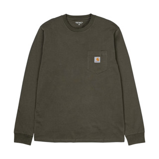   เสื้อแขนยาว Carhartt  (CAH-084) สีพื้น ผ้า cotton 100% ผ้านิ่มใส่สบาย ใส่ได้ทั้งชายและหญิง