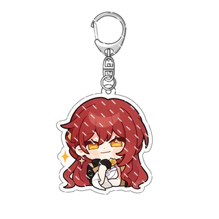 Honkai Star Rail พวงกุญแจอะคริลิค Keychain Emoji Vesion เกม/ฮงไก [พร้อมส่ง]