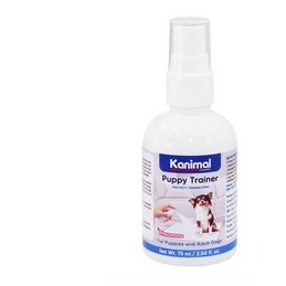 ใหม่ Kanimal Puppy Trainer สเปรย์ฝึกสุนัข ฝึกขับถ่าย น้ำยาฝึกฉี่ สำหรับลูกสุนัข ขนาด 75 ml.