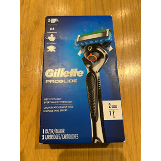 Gillette Proglide Razor Handle with Cartridges, 2+1 or 4+1 (New)