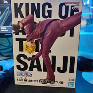 Banpresto ~ King Of Artist KOA Sanji One Piece [ Genuine gold cat sticker spot ]