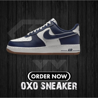 Nike Air Force 1 Low college pack White blue ของแท้100%