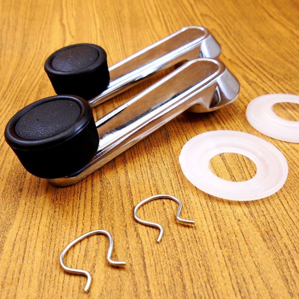 For Toyota Celica TA22 RA28 Corolla KE25 30 Corona RT81 RT100 Pair Window Crank