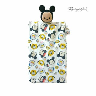 🛒พร้อมส่ง🛒หมอนผ้าห่ม Disney Tsum Tsum สุดน่ารัก🖤