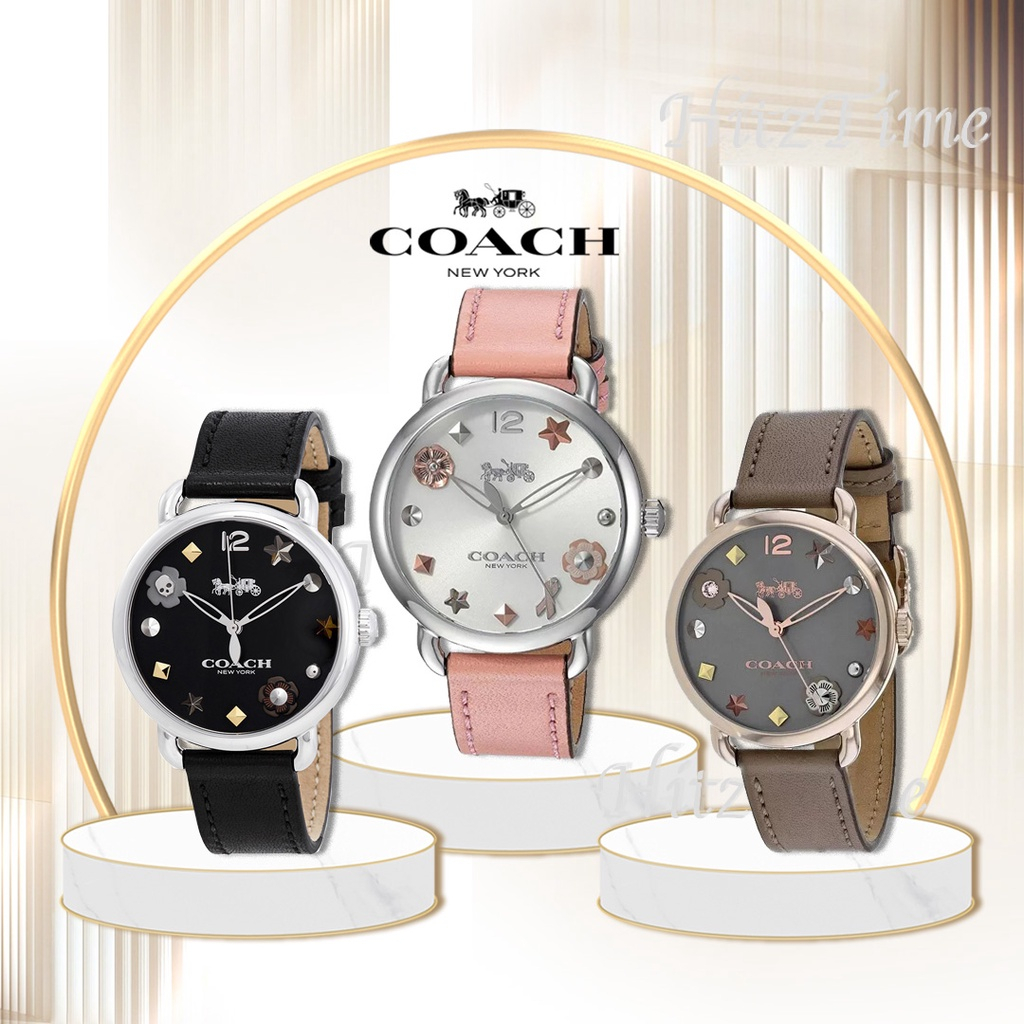 นาฬิกา COACH นาฬิกาข้อมือผู้หญิง แบรนด์เนม ของแท้ รุ่น 14502799 COACH นาฬิกาข้อมือ Watch โค้ช นาฬิกากันน้ำ