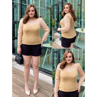 🎈Plussize เสื้อคนอ้วน🎈 อก 40-46ยาว26