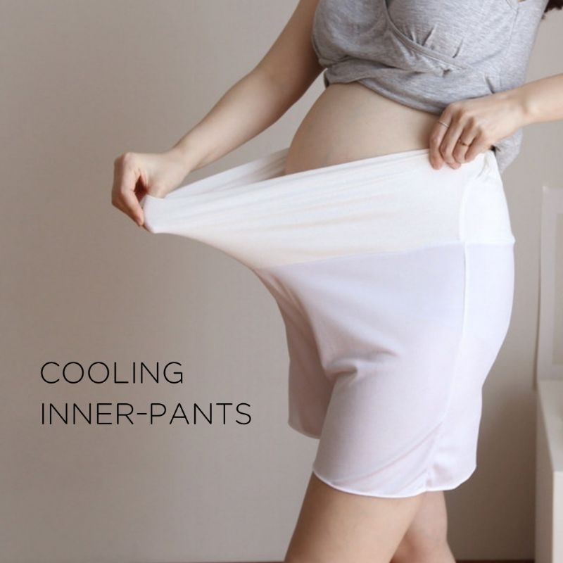 [1+1][พร้อมส่ง]Buying Office กางเกงพยุงครรภ์ขายาว Maternity Inner Pants ยืดหยุ่น ใส่สบาย จากเกาหลี