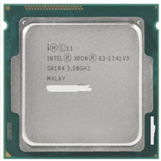 CPU Xeon E3-1241 v3 E3 1241V3 E3 1241 v3 E3-1241V3 3.5 GHz Quad Core 80W LGA 1150