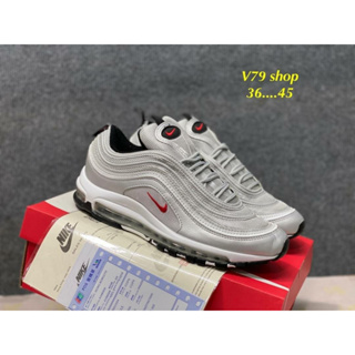 รองเท้าผู้หญิง รองเท้าNike Air Max 97 รองเท้าไนกี้แอร์แม็ก แฟชั่นผู้หญิง ✅รับประกันสินค้าตรงปก✔แท้100%⭐ จัดส่งของทุกวัน📦