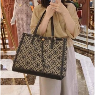 👜🥰New Tory Burch large tote ใบใหญ่คุ้มมากสีสุดฮิต