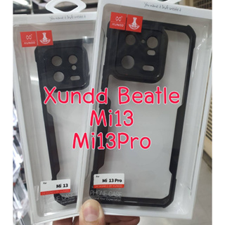 Xiaomi Mi13 / Mi 13 Pro XUNDD Beatle Series แบบขอบแข็ง-หลังแข็งแบบใส เคสกันกระแทก คลุมกล้อง (ของแท้100%)